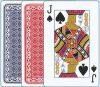 Jumbo Piatnik Playing Cards 4.5"  wide x 7" high - Blue Deck